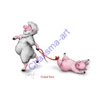 Pulled Pork Digital Painting